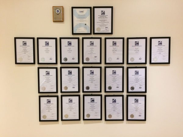 certificates