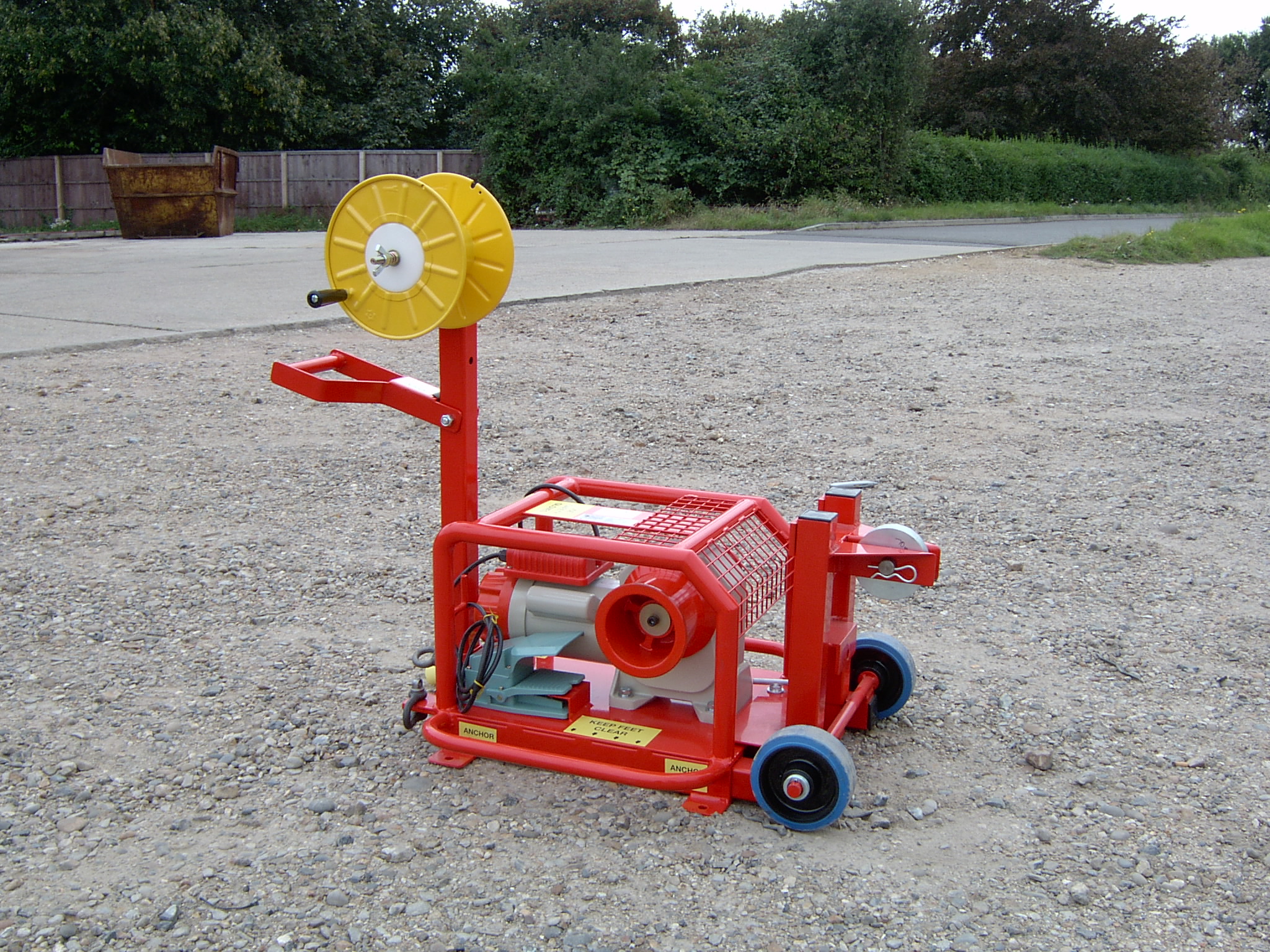 2.5 tonne/1.5tonne, Twin Capstan Cable Puller