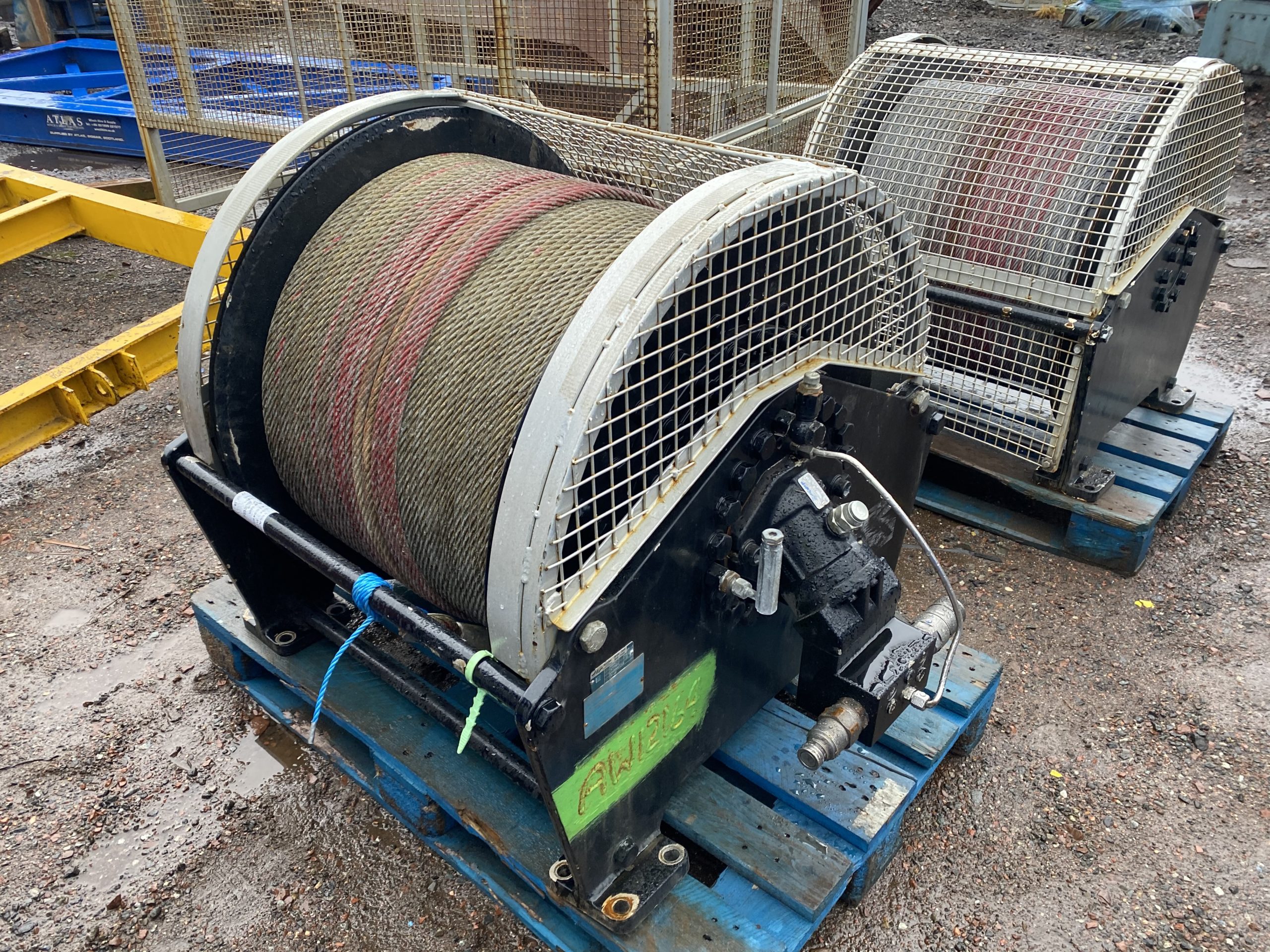 5 tonne hydraulic winch