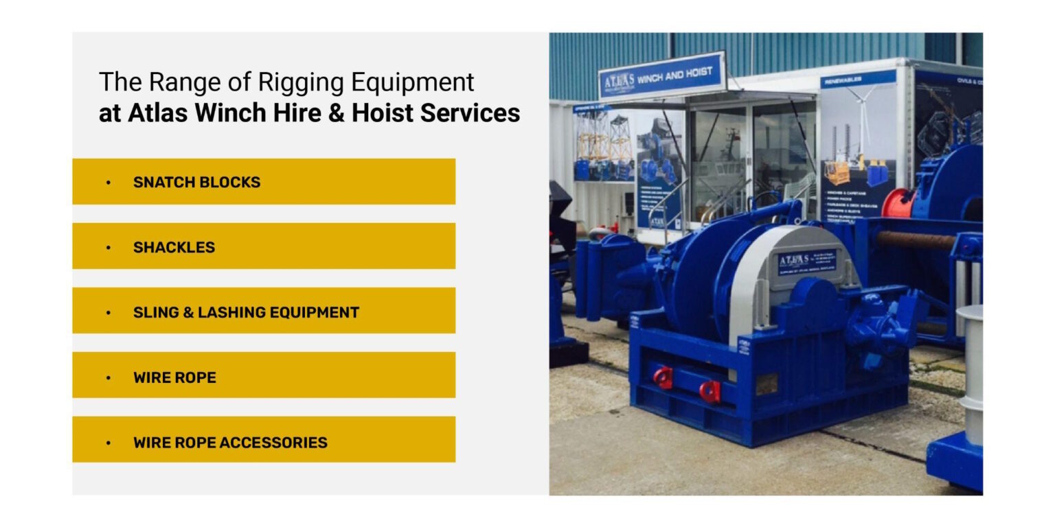 Understanding Rigging Equipment: Types and Applications